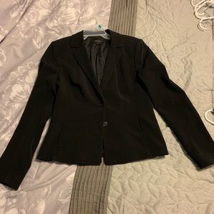 Black suit jacket